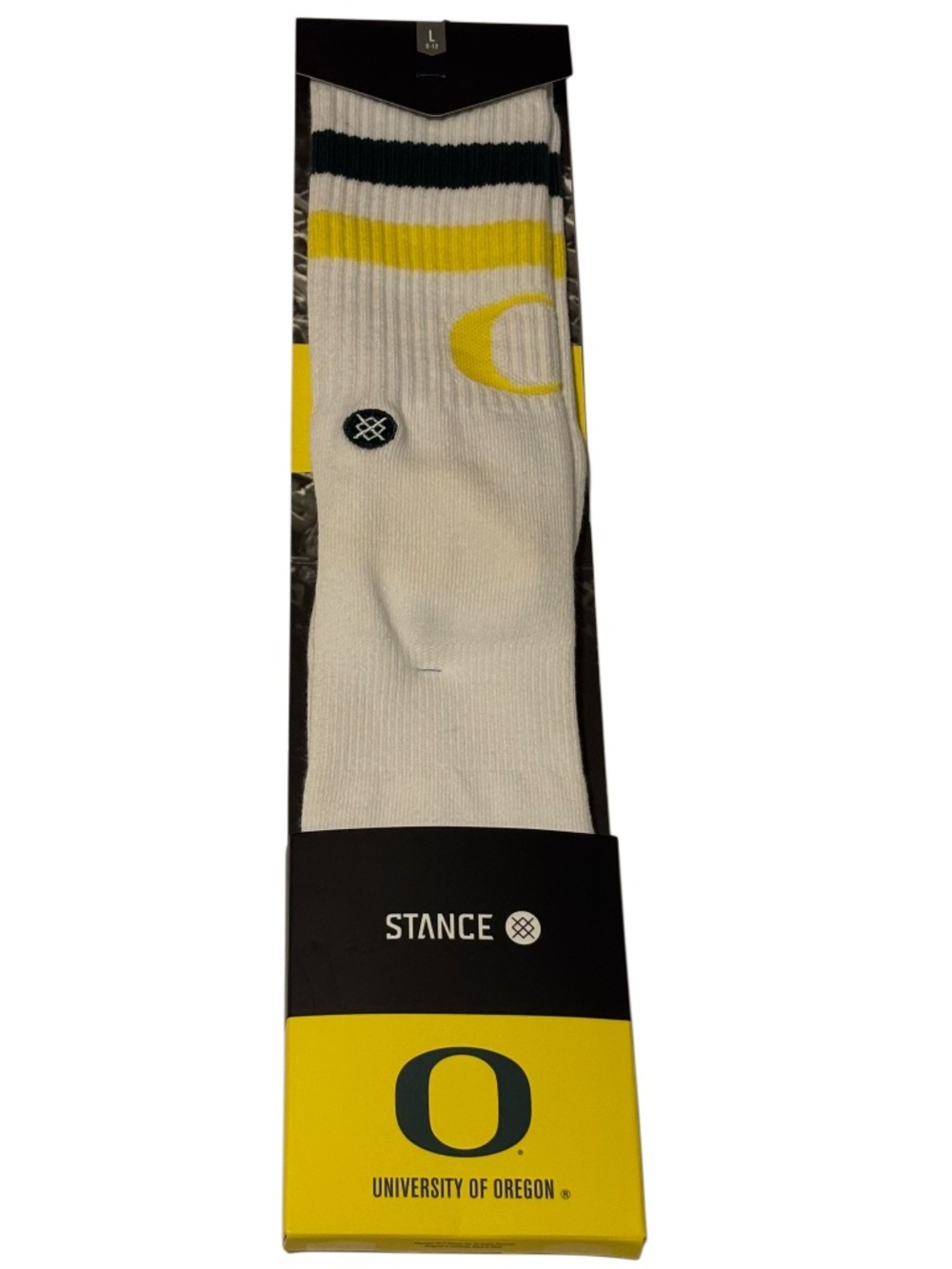 2017 University of Oregon x Stance Crew Socks NEW